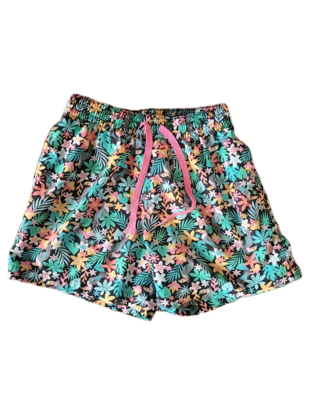 Chubbies Mens Bloomerang Classic Swim Trunks Floral XS Toucan Tropical FLAW